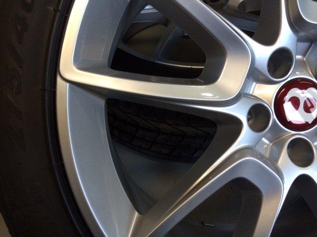 Repainted Bentley alloy